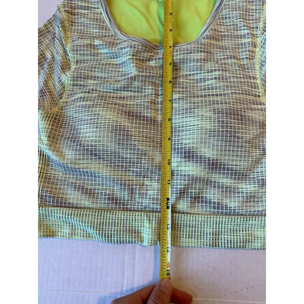 Lululemon Ebb to‎ Street Cropped Long Sleeve Shirt Sz 6 - Picture 7 of 7